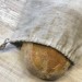 Linen drawstring kitchen storage bag