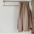 Tan waffle bath towel