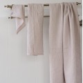 Blush pink waffle towel set