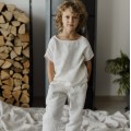 White girls pajama - t-shirts and pants set