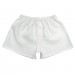 White linen boxer shorts