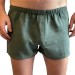 Forest green mens basic boxer shorts