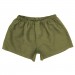 Dark olive boxer underpants for men