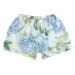 Natural with small blue flowers organic boxers