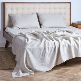Wood rose sheet set - flat and fitted sheets and 2 pillowcases 