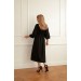 Black smocked dress Baila