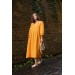 Mustard oversize dress Zoie