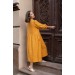 Mustard oversize dress Zoie