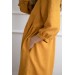 Mustard oversize dress Zoie