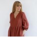 Cinnamon women v-neck dress Zoie 