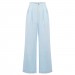 Light blue pleated palazzo pants Blanca