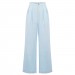 Light blue pleated palazzo pants Blanca