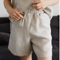 Natural women wide leg shorts Terra