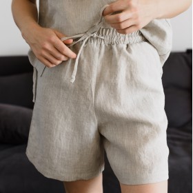 Natural women wide leg shorts Terra Natural women wide leg shorts Terra