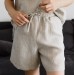 Natural women wide leg shorts Terra