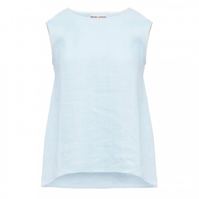 Light blue tank top Doris